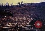 Image of demolished US tanks Okinawa Ryukyu Islands, 1945, second 19 stock footage video 65675052764