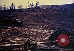 Image of demolished US tanks Okinawa Ryukyu Islands, 1945, second 22 stock footage video 65675052764