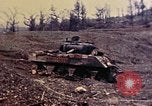 Image of demolished US tanks Okinawa Ryukyu Islands, 1945, second 59 stock footage video 65675052764