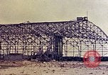 Standbild beschädigt Hangars Okinawa Ryukyu Inseln, 1945, aus Sekunde 37 historischem Filmmaterial Videoclip 65675052800