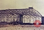 Standbild beschädigt Hangars Okinawa Ryukyu Inseln, 1945, aus Sekunde 42 historischem Filmmaterial Videoclip 65675052800