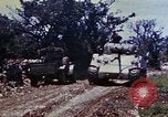 Image of M4A2 tanks Okinawa Ryukyu Islands, 1945, second 25 stock footage video 65675052812