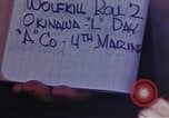 Image of 4th Regiment  Marines landing at Okinawa Okinawa Ryukyu Islands, 1945, second 6 stock footage video 65675052854