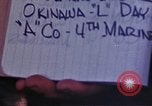 Image of 4th Regiment  Marines landing at Okinawa Okinawa Ryukyu Islands, 1945, second 9 stock footage video 65675052854