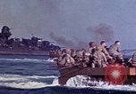Image of 4th Regiment  Marines landing at Okinawa Okinawa Ryukyu Islands, 1945, second 33 stock footage video 65675052854