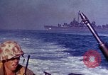 Image of 4th Regiment  Marines landing at Okinawa Okinawa Ryukyu Islands, 1945, second 36 stock footage video 65675052854