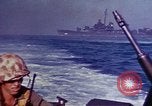 Image of 4th Regiment  Marines landing at Okinawa Okinawa Ryukyu Islands, 1945, second 38 stock footage video 65675052854