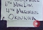 Image of 6th Marine Division 4th Marines Okinawa Ryukyu Islands, 1945, second 3 stock footage video 65675052855