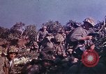 Image of 6th Marine Division 4th Marines Okinawa Ryukyu Islands, 1945, second 56 stock footage video 65675052855
