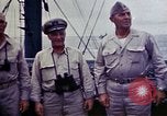 Immagine di Addetto Navale Commodore Herbert Knowles Okinawa isole Ryukyu, 1945, secondo 18 filmato di repertorio 65675052858