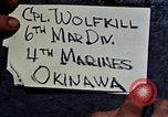 Image of 6th Marine Division 4th Marines Okinawa Ryukyu Islands, 1945, second 3 stock footage video 65675052862