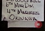 Image of 1st Battalion 4th Marines Okinawa Ryukyu Islands, 1945, second 5 stock footage video 65675052864