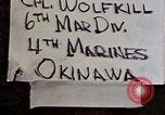 Image of 1st Battalion 4th Marines Okinawa Ryukyu Islands, 1945, second 6 stock footage video 65675052864