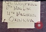 Image of 6th Marine Division 4th Marines Okinawa Ryukyu Islands, 1945, second 1 stock footage video 65675052865
