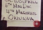 Image of 6th Marine Division 4th Marines Okinawa Ryukyu Islands, 1945, second 3 stock footage video 65675052865