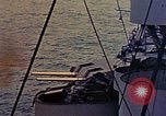 Image of USS Vincennes Cl-64 Okinawa Ryukyu Islands, 1945, second 49 stock footage video 65675052873