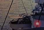 Image of USS Vincennes Cl-64 Okinawa Ryukyu Islands, 1945, second 57 stock footage video 65675052873