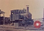 Image of demolished Japanese locomotive Naha Okinawa Ryukyu Islands, 1945, second 5 stock footage video 65675052874