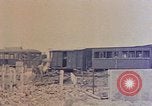 Image of demolished Japanese locomotive Naha Okinawa Ryukyu Islands, 1945, second 28 stock footage video 65675052874