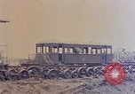 Image of demolished Japanese locomotive Naha Okinawa Ryukyu Islands, 1945, second 32 stock footage video 65675052874