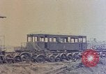 Image of demolished Japanese locomotive Naha Okinawa Ryukyu Islands, 1945, second 33 stock footage video 65675052874