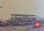 Image of demolished Japanese locomotive Naha Okinawa Ryukyu Islands, 1945, second 34 stock footage video 65675052874