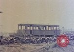 Image of demolished Japanese locomotive Naha Okinawa Ryukyu Islands, 1945, second 35 stock footage video 65675052874