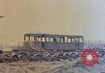 Image of demolished Japanese locomotive Naha Okinawa Ryukyu Islands, 1945, second 39 stock footage video 65675052874