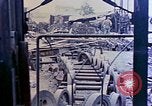 Image of demolished Japanese locomotive Naha Okinawa Ryukyu Islands, 1945, second 40 stock footage video 65675052874