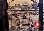 Image of demolished Japanese locomotive Naha Okinawa Ryukyu Islands, 1945, second 45 stock footage video 65675052874