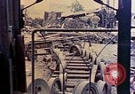 Image of demolished Japanese locomotive Naha Okinawa Ryukyu Islands, 1945, second 51 stock footage video 65675052874