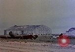 Image of wrecked Japanese planes Naha Okinawa Ryukyu Islands, 1945, second 10 stock footage video 65675052875