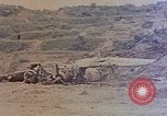 Image of wrecked Japanese planes Naha Okinawa Ryukyu Islands, 1945, second 29 stock footage video 65675052875