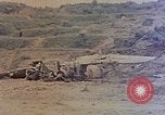 Image of wrecked Japanese planes Naha Okinawa Ryukyu Islands, 1945, second 34 stock footage video 65675052875