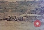 Image of wrecked Japanese planes Naha Okinawa Ryukyu Islands, 1945, second 35 stock footage video 65675052875