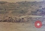 Image of wrecked Japanese planes Naha Okinawa Ryukyu Islands, 1945, second 36 stock footage video 65675052875