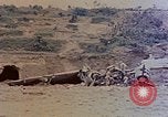 Image of wrecked Japanese planes Naha Okinawa Ryukyu Islands, 1945, second 46 stock footage video 65675052875