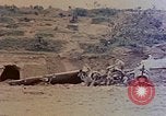 Image of wrecked Japanese planes Naha Okinawa Ryukyu Islands, 1945, second 48 stock footage video 65675052875