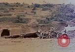 Image of wrecked Japanese planes Naha Okinawa Ryukyu Islands, 1945, second 49 stock footage video 65675052875