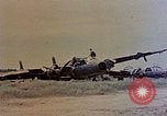 Image of wrecked Japanese planes Naha Okinawa Ryukyu Islands, 1945, second 55 stock footage video 65675052875