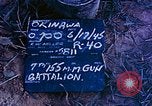 Image of 7th 155MM Gun Battalion Okinawa Ryukyu Islands, 1945, second 5 stock footage video 65675052902