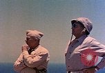 Immagine di Generali Geiger e del Valle Mobuni Okinawa isole Ryukyu, 1945, secondo 31 filmato di repertorio 65675052903