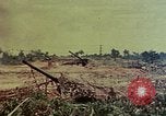 Image of artillery emplacement of 8th 155mm Gun Battalion Naha Okinawa Ryukyu Islands, 1945, second 4 stock footage video 65675052914