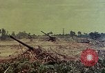 Image of artillery emplacement of 8th 155mm Gun Battalion Naha Okinawa Ryukyu Islands, 1945, second 5 stock footage video 65675052914
