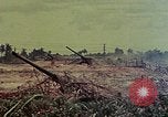 Image of artillery emplacement of 8th 155mm Gun Battalion Naha Okinawa Ryukyu Islands, 1945, second 13 stock footage video 65675052914