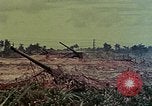Image of artillery emplacement of 8th 155mm Gun Battalion Naha Okinawa Ryukyu Islands, 1945, second 19 stock footage video 65675052914