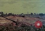Image of artillery emplacement of 8th 155mm Gun Battalion Naha Okinawa Ryukyu Islands, 1945, second 24 stock footage video 65675052914