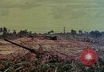 Image of artillery emplacement of 8th 155mm Gun Battalion Naha Okinawa Ryukyu Islands, 1945, second 25 stock footage video 65675052914