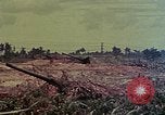 Image of artillery emplacement of 8th 155mm Gun Battalion Naha Okinawa Ryukyu Islands, 1945, second 27 stock footage video 65675052914