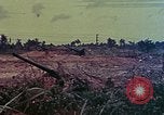 Image of artillery emplacement of 8th 155mm Gun Battalion Naha Okinawa Ryukyu Islands, 1945, second 30 stock footage video 65675052914